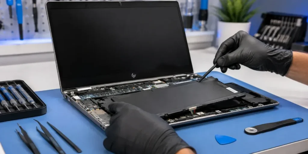 laptop battery replacement