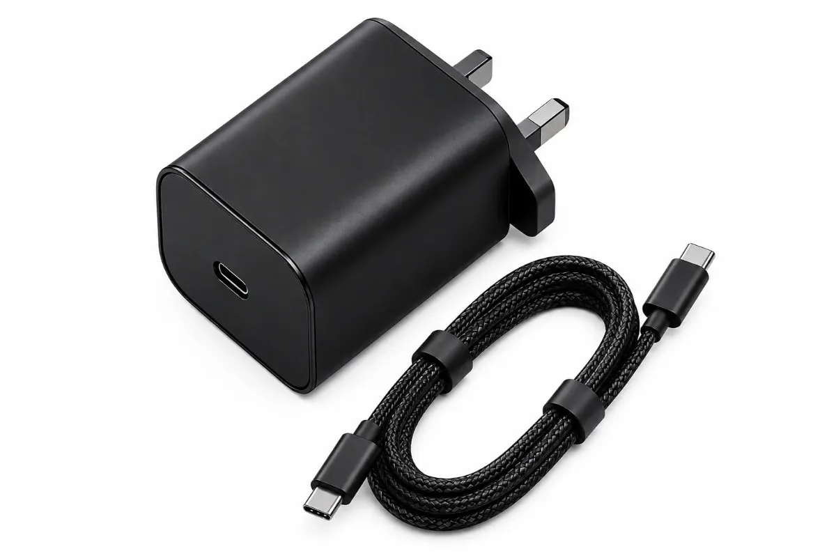 fast charger with braided cable
