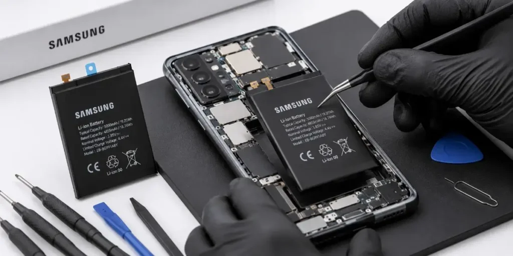 Samsung phone battery replacement