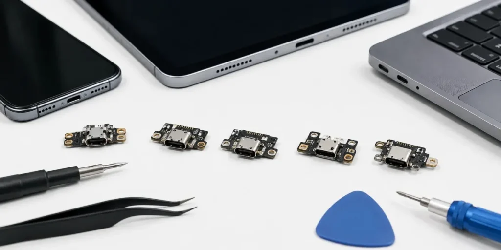 USB c lightning type c port repair