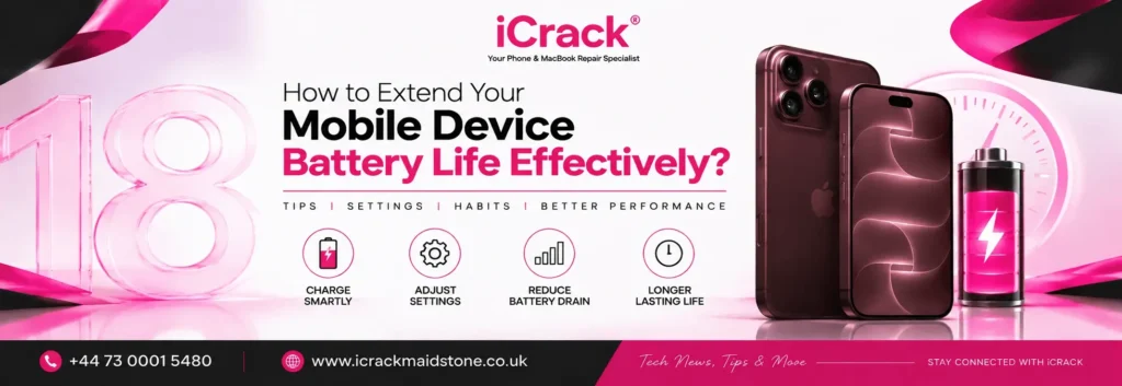 how to extend mobile device battery life